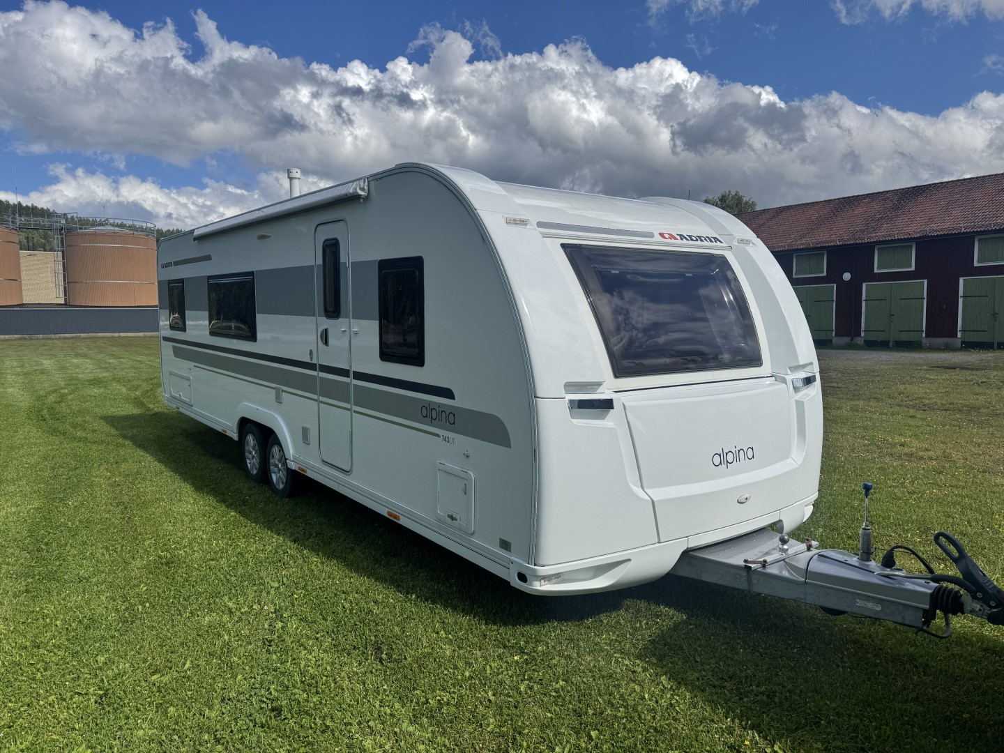 Adria Alpina 743 UT - Barnkammarvagn (2013)